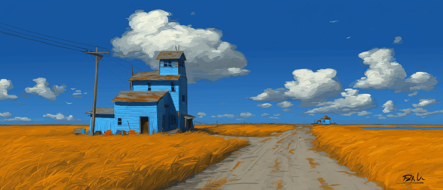 Blue Grain puzzle preview